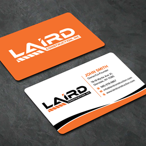 Business Card Design by sadikul islam for Laird Construction,  Inc | Design: #31346596