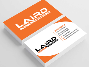 Business Card Design by sadikul islam for Laird Construction,  Inc | Design: #31346605
