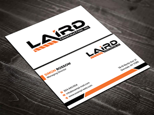Design de Carte de Visite par sadikul islam pour Laird Construction,  Inc | Design : #31346789