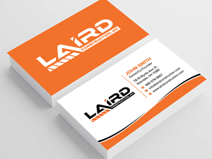 Business Card Design by sadikul islam for Laird Construction,  Inc | Design: #31350031