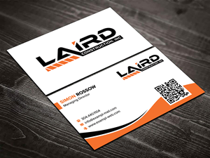 Business Card Design by sadikul islam for Laird Construction,  Inc | Design: #31350402