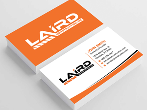 Business Card Design by sadikul islam for Laird Construction,  Inc | Design: #31350412