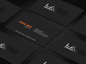 Business Card Design by RENEXIT for Laird Construction,  Inc | Design: #31342639