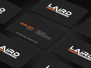 Business Card Design by RENEXIT for Laird Construction,  Inc | Design: #31342640