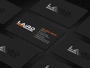 Business Card Design by RENEXIT for Laird Construction,  Inc | Design: #31342641