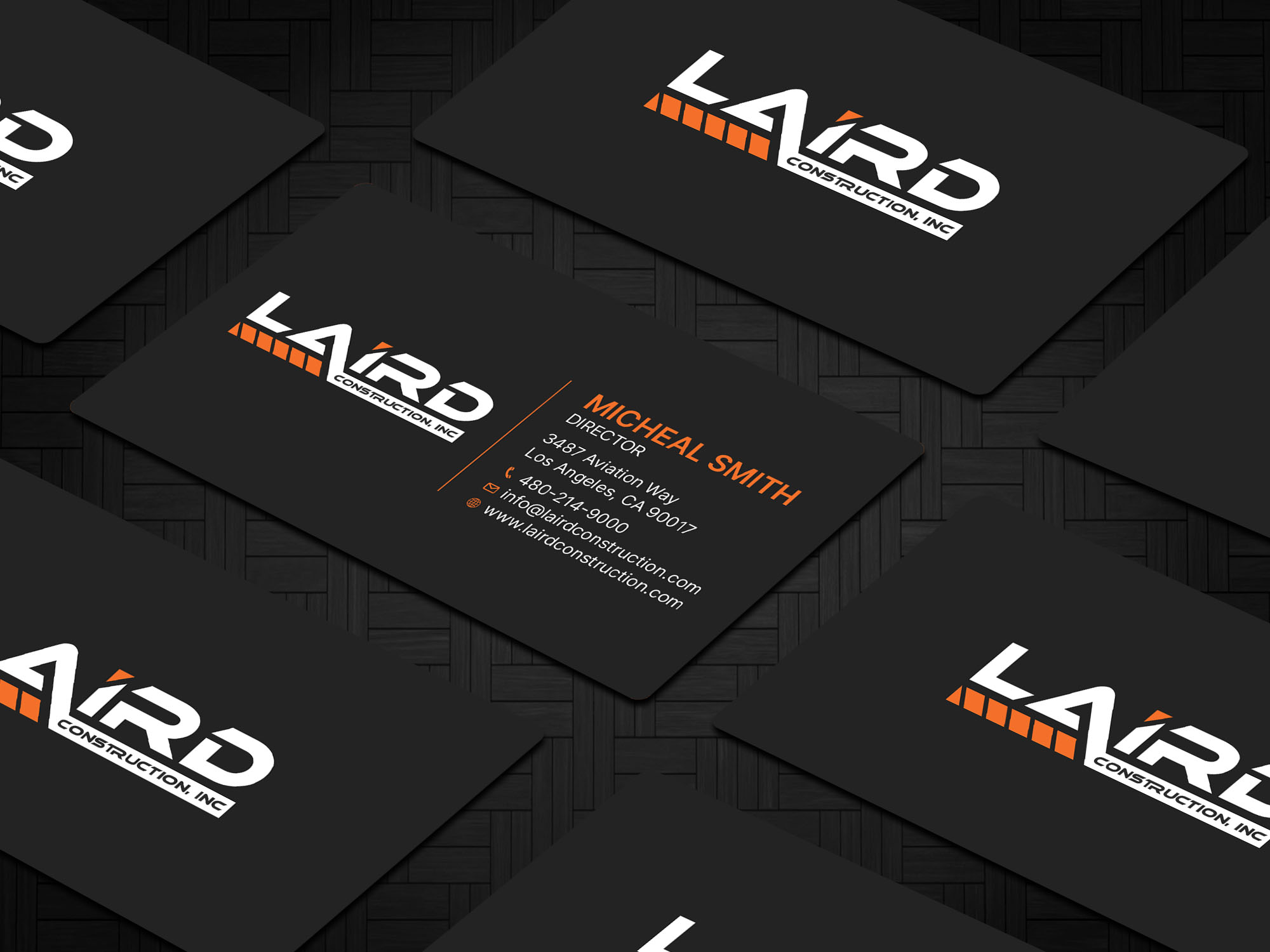Design de Carte de Visite par RENEXIT pour Laird Construction,  Inc | Design #31342642