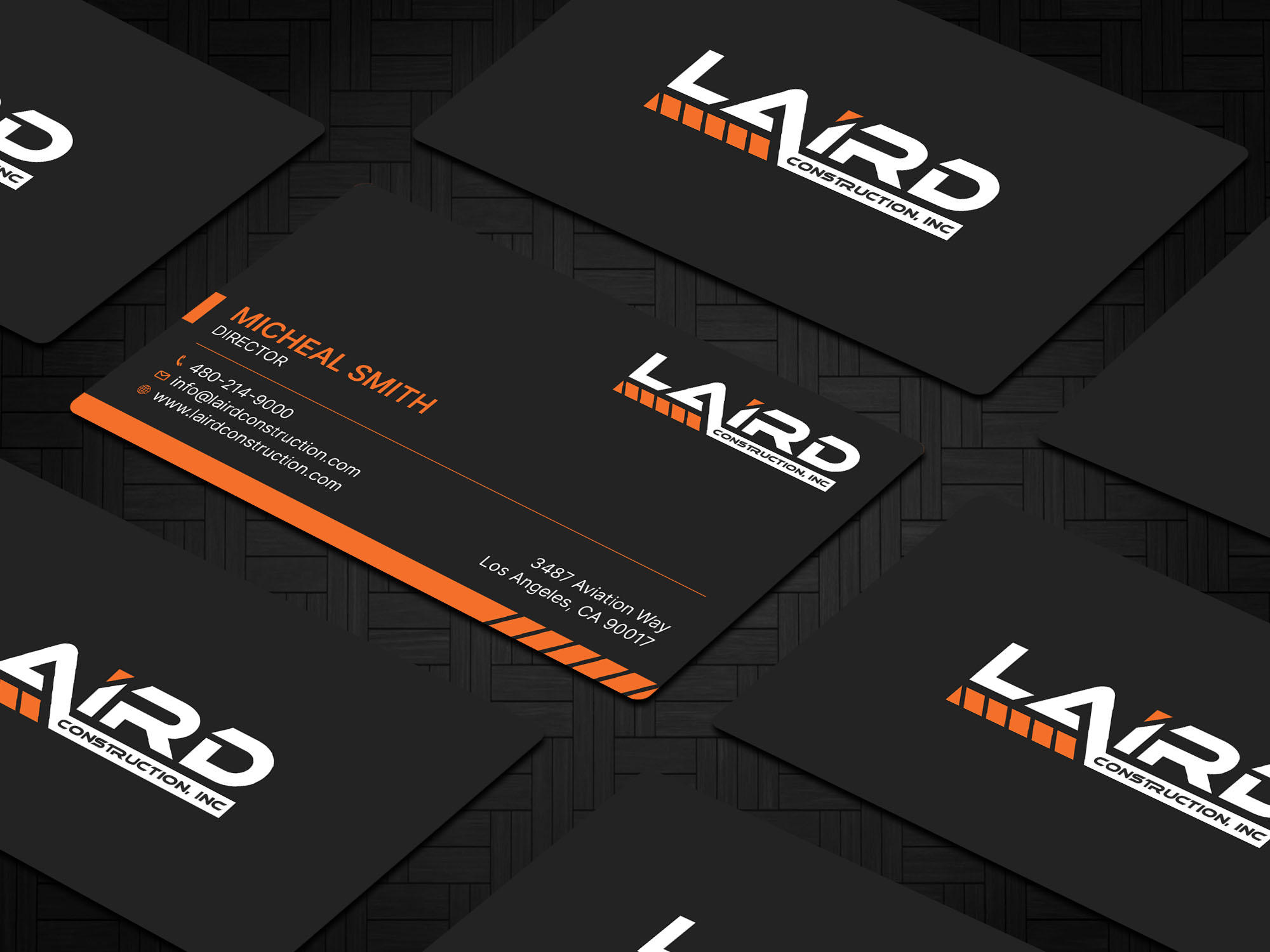 Design de Carte de Visite par RENEXIT pour Laird Construction,  Inc | Design #31342643
