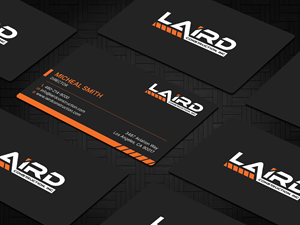 Business Card Design by RENEXIT for Laird Construction,  Inc | Design: #31342643
