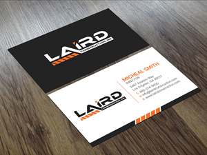 Business Card Design by RENEXIT for Laird Construction,  Inc | Design: #31342644