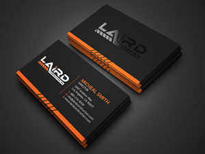 Business Card Design by RENEXIT for Laird Construction,  Inc | Design: #31342645