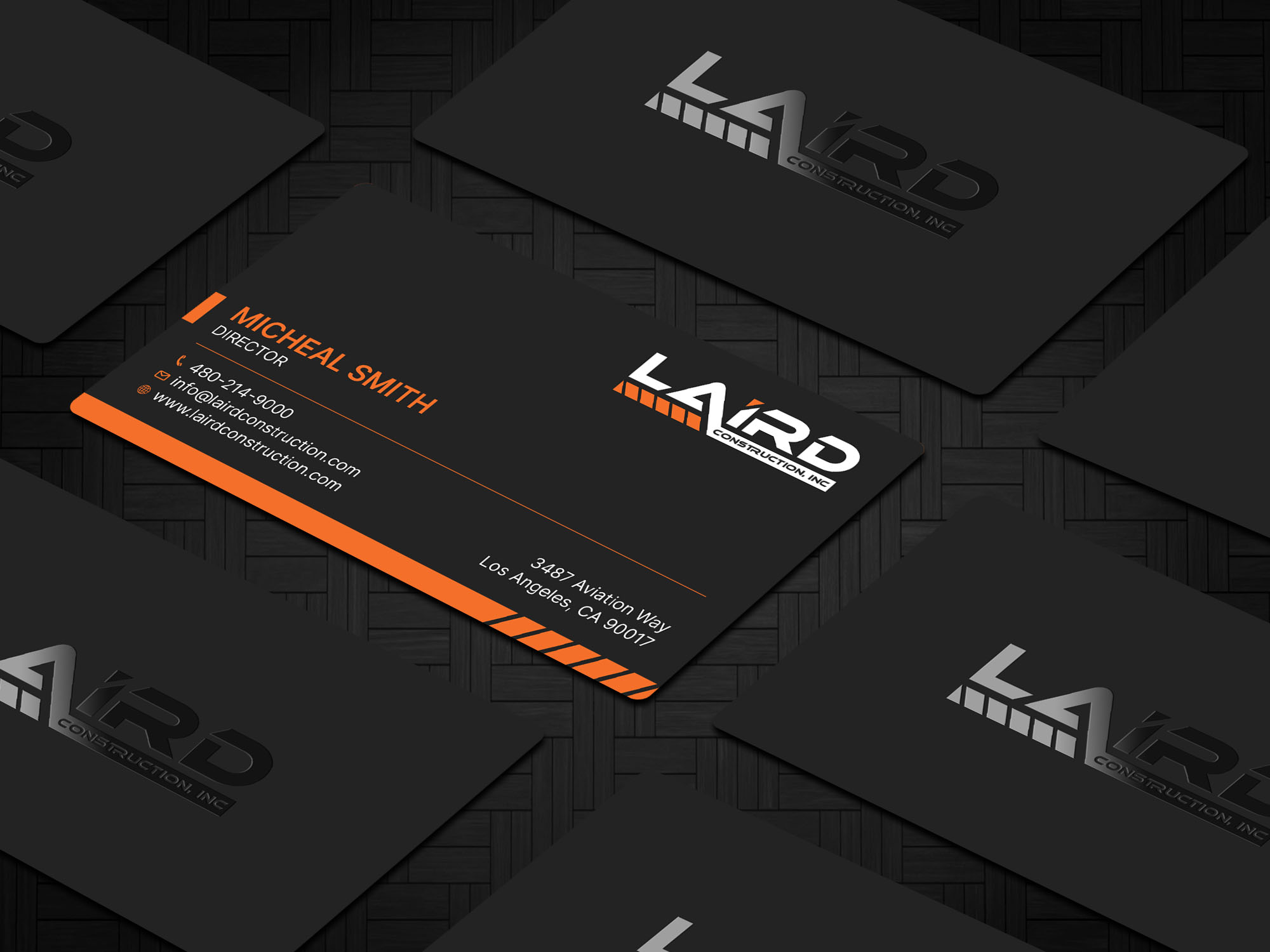 Design de Carte de Visite par RENEXIT pour Laird Construction,  Inc | Design #31342647