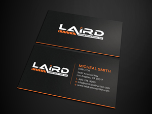 Design de Carte de Visite par RENEXIT pour Laird Construction,  Inc | Design : #31342793