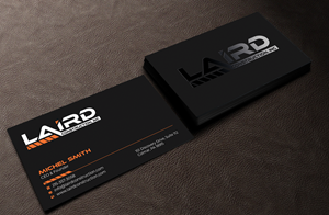 Business Card Design by Graphixpointt for Laird Construction,  Inc | Design: #31340362