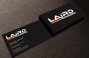 Business Card Design by Graphixpointt for Laird Construction,  Inc | Design: #31340363