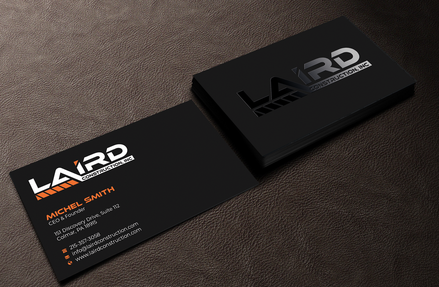Visitenkarten-Design von Graphixpointt für Laird Construction,  Inc | Design #31340382
