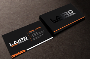Business Card Design by Graphixpointt for Laird Construction,  Inc | Design: #31340383
