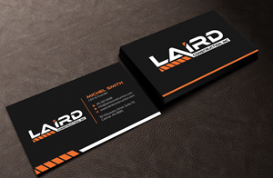 Business Card Design by Graphixpointt for Laird Construction,  Inc | Design: #31340384