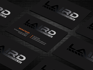 Business Card Design by Graphixpointt for Laird Construction,  Inc | Design: #31340409