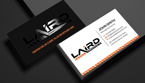 Design de Carte de Visite par jasmeen1975 pour Laird Construction,  Inc | Design : #31340986