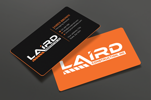 Business Card Design by Expert Bappy for Laird Construction,  Inc | Design: #31337565