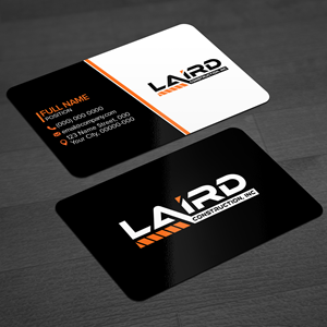 Visitenkarten-Design von WellDesign für Laird Construction,  Inc | Design: #31340928