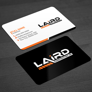 Visitenkarten-Design von WellDesign für Laird Construction,  Inc | Design: #31340929