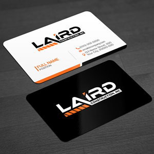 Visitenkarten-Design von WellDesign für Laird Construction,  Inc | Design: #31340931