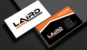 Visitenkarten-Design von Sun Moon Graphic Designer für Laird Construction,  Inc | Design: #31345016