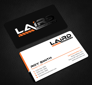 Visitenkarten-Design von Sun Moon Graphic Designer für Laird Construction,  Inc | Design: #31415578
