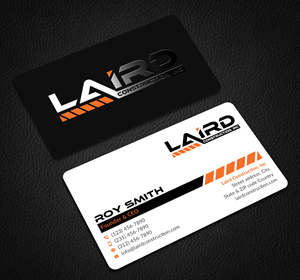 Visitenkarten-Design von Sun Moon Graphic Designer für Laird Construction,  Inc | Design: #31415579