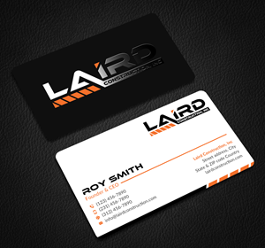 Visitenkarten-Design von Sun Moon Graphic Designer für Laird Construction,  Inc | Design: #31415580