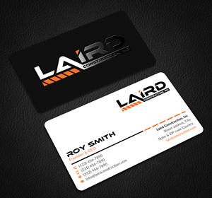 Visitenkarten-Design von Sun Moon Graphic Designer für Laird Construction,  Inc | Design: #31415581