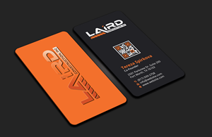 Business Card Design by DesignerShahadat for Laird Construction,  Inc | Design: #31360958
