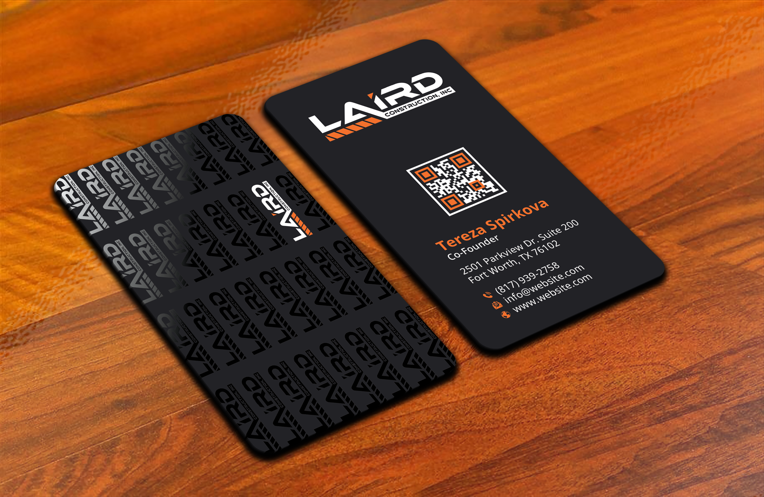 Business Card Design by DesignerShahadat for Laird Construction,  Inc | Design #31361035