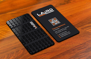 Business Card Design by DesignerShahadat for Laird Construction,  Inc | Design: #31361035