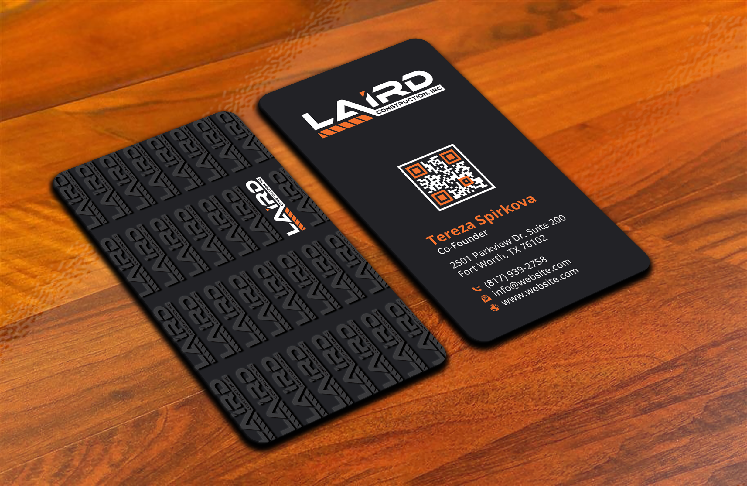 Business Card Design by DesignerShahadat for Laird Construction,  Inc | Design #31361037