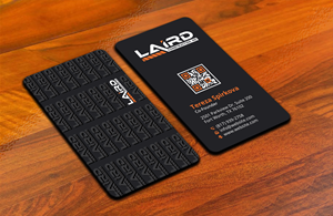 Business Card Design by DesignerShahadat for Laird Construction,  Inc | Design: #31361037