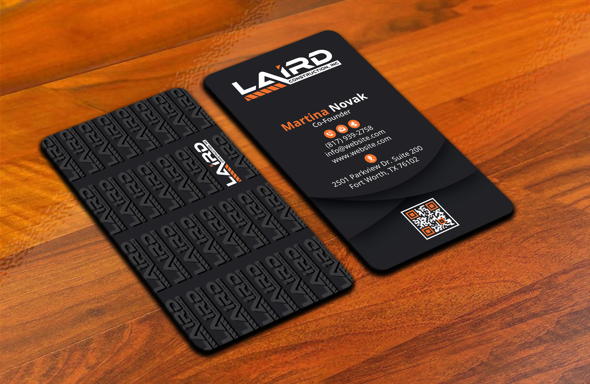 Business Card Design by DesignerShahadat for Laird Construction,  Inc | Design #31361038