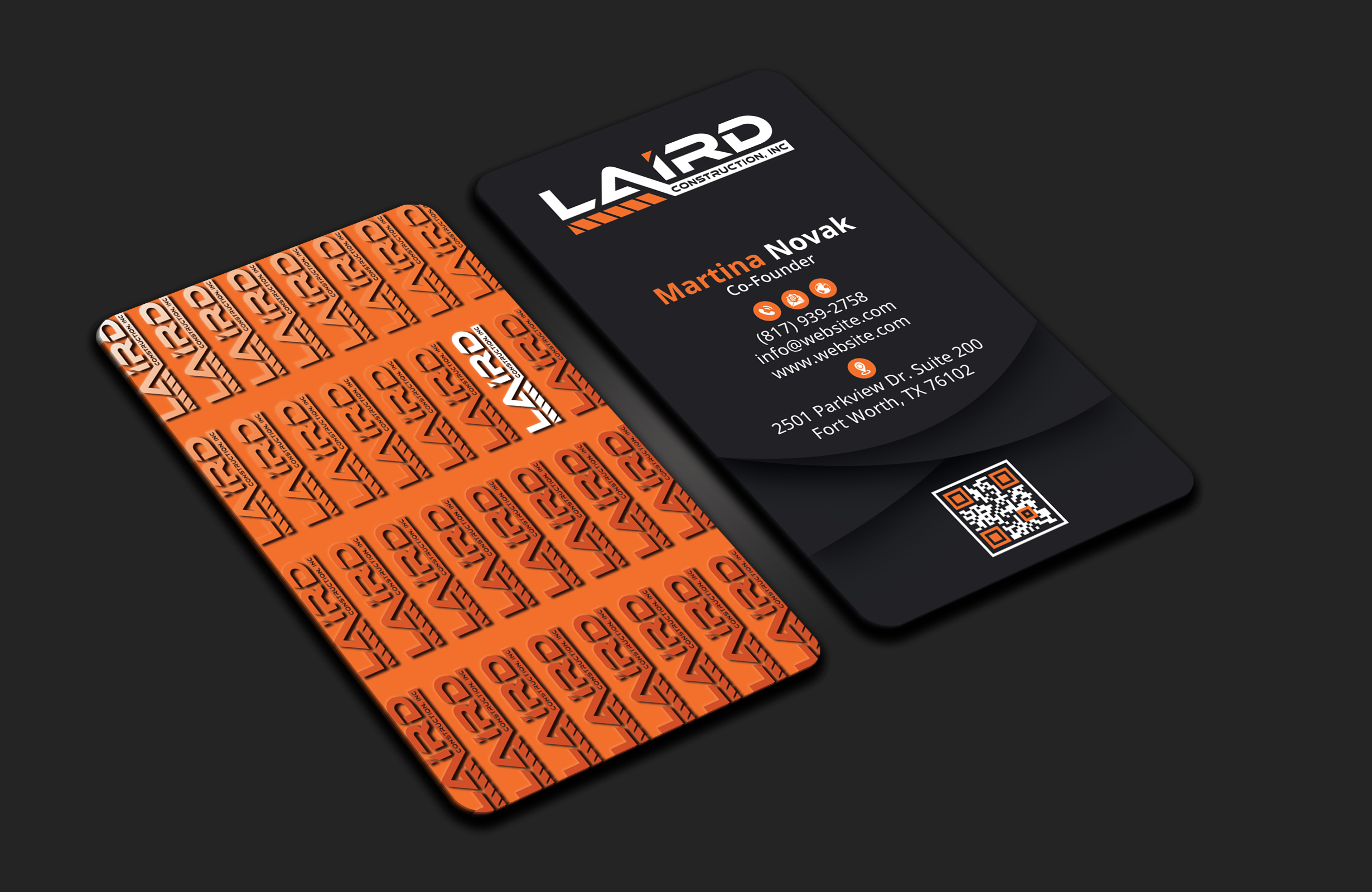 Business Card Design by DesignerShahadat for Laird Construction,  Inc | Design #31361075