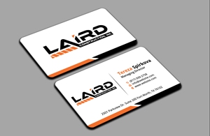 Business Card Design by DesignerShahadat for Laird Construction,  Inc | Design: #31361204