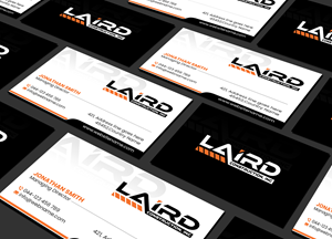 Business Card Design by Creations Box 2015 for Laird Construction,  Inc | Design: #31339308