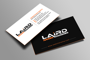 Business Card Design by Creations Box 2015 for Laird Construction,  Inc | Design: #31339326