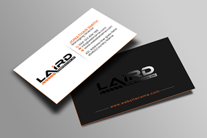 Business Card Design by Creations Box 2015 for Laird Construction,  Inc | Design: #31339327