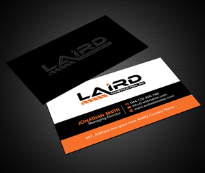 Business Card Design by Creations Box 2015 for Laird Construction,  Inc | Design: #31339339