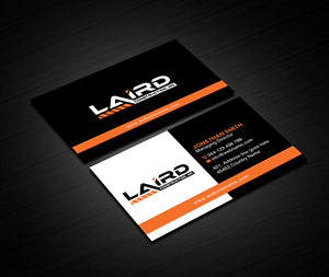 Business Card Design by Creations Box 2015 for Laird Construction,  Inc | Design: #31339343