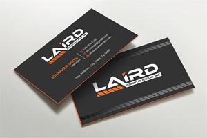 Business Card Design by LAXMI DESIGNHUB for Laird Construction,  Inc | Design: #31346081