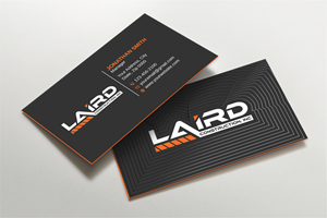 Business Card Design by LAXMI DESIGNHUB for Laird Construction,  Inc | Design: #31346087
