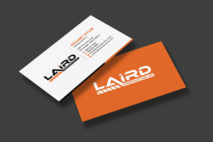 Business Card Design by chandrayaan.creative for Laird Construction,  Inc | Design: #31346270