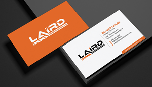 Business Card Design by chandrayaan.creative for Laird Construction,  Inc | Design: #31346286