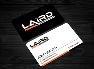 Business Card Design by Black Machine Grafx for Laird Construction,  Inc | Design: #31339497